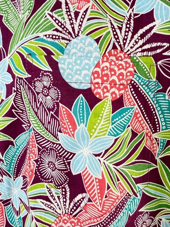 Tori Richard Tropbatik Cotton Lawn Camp Shirt Graphic Pineapples Men's Size XL - Picture 12 of 15